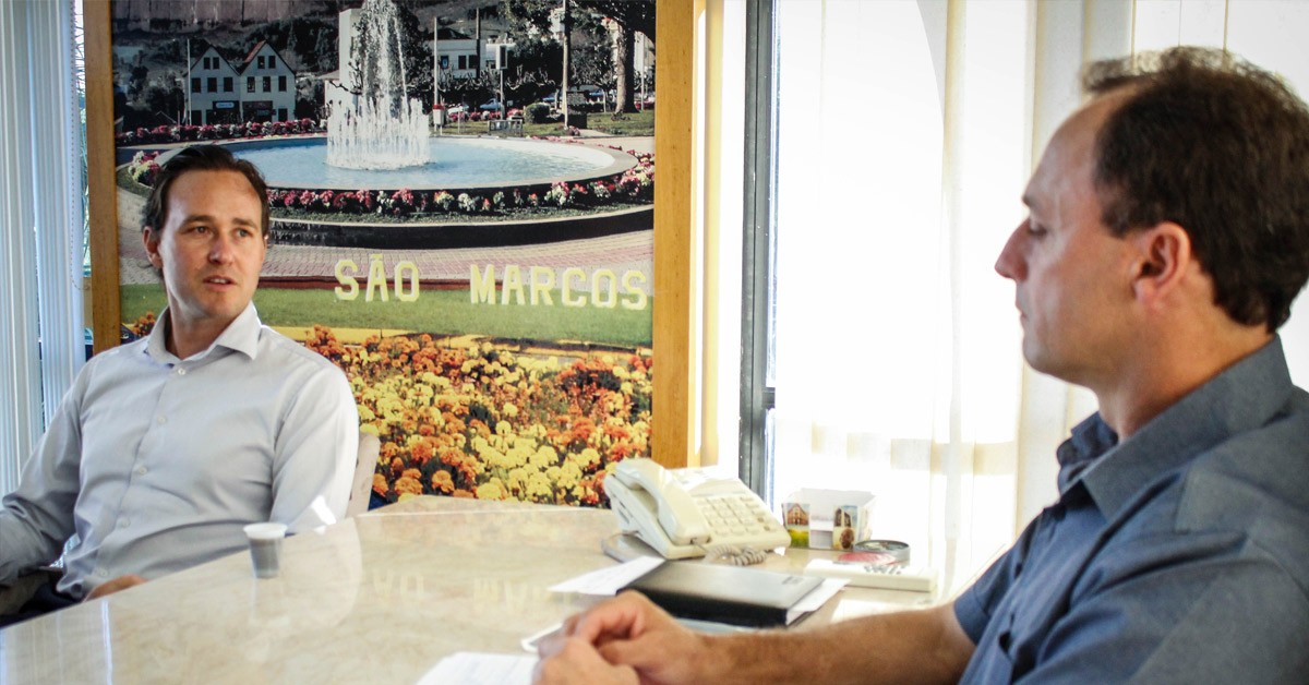 Visita a Prefeitura de São Marcos