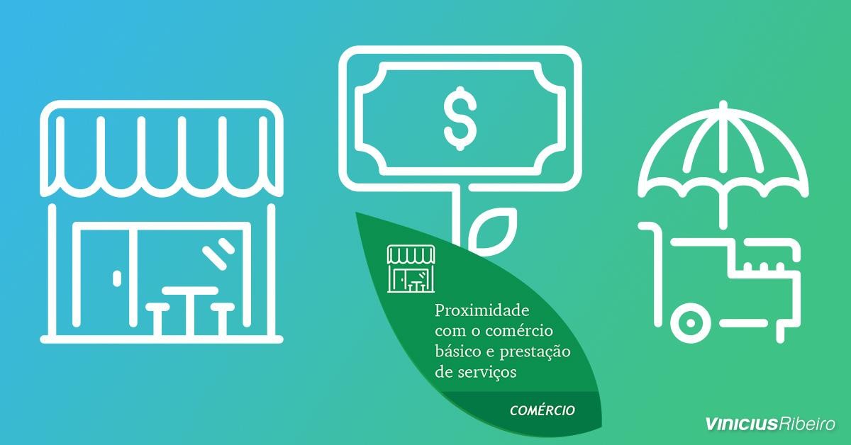Comércio e prestação de serviços